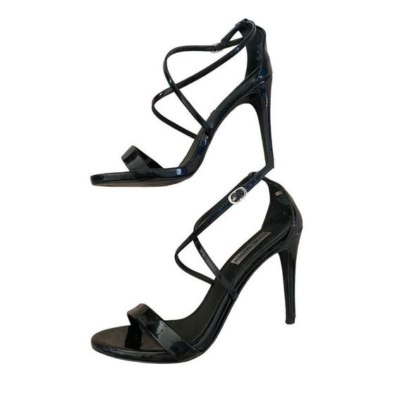 Steve Madden Feliz Stiletto High Heel Strappy Sandals - Picture 2 of 10